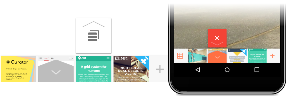 Design optimized for touch gestures