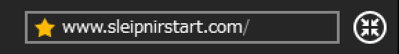 The simple to use combined search and address bar