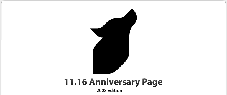 11.16 Anniversary Page